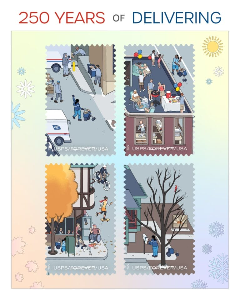 Chicago artist puts his stamp